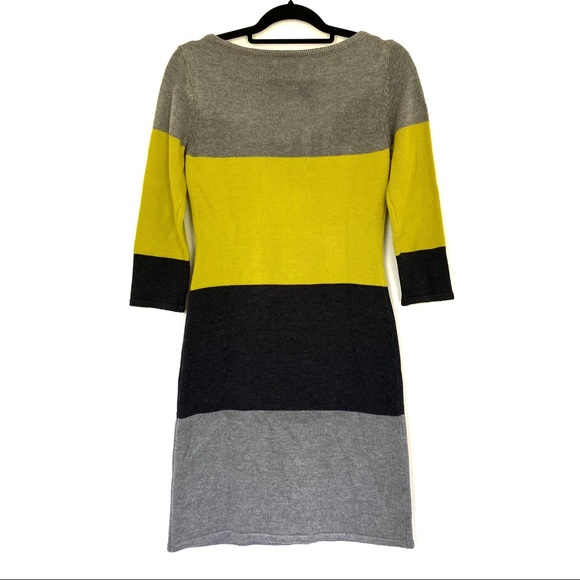 Calvin Klein Striped Sweater Dress - Picture 2 of 6